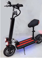 Electric Scooter with Seat 48V Black BD700 - Colorland Toys